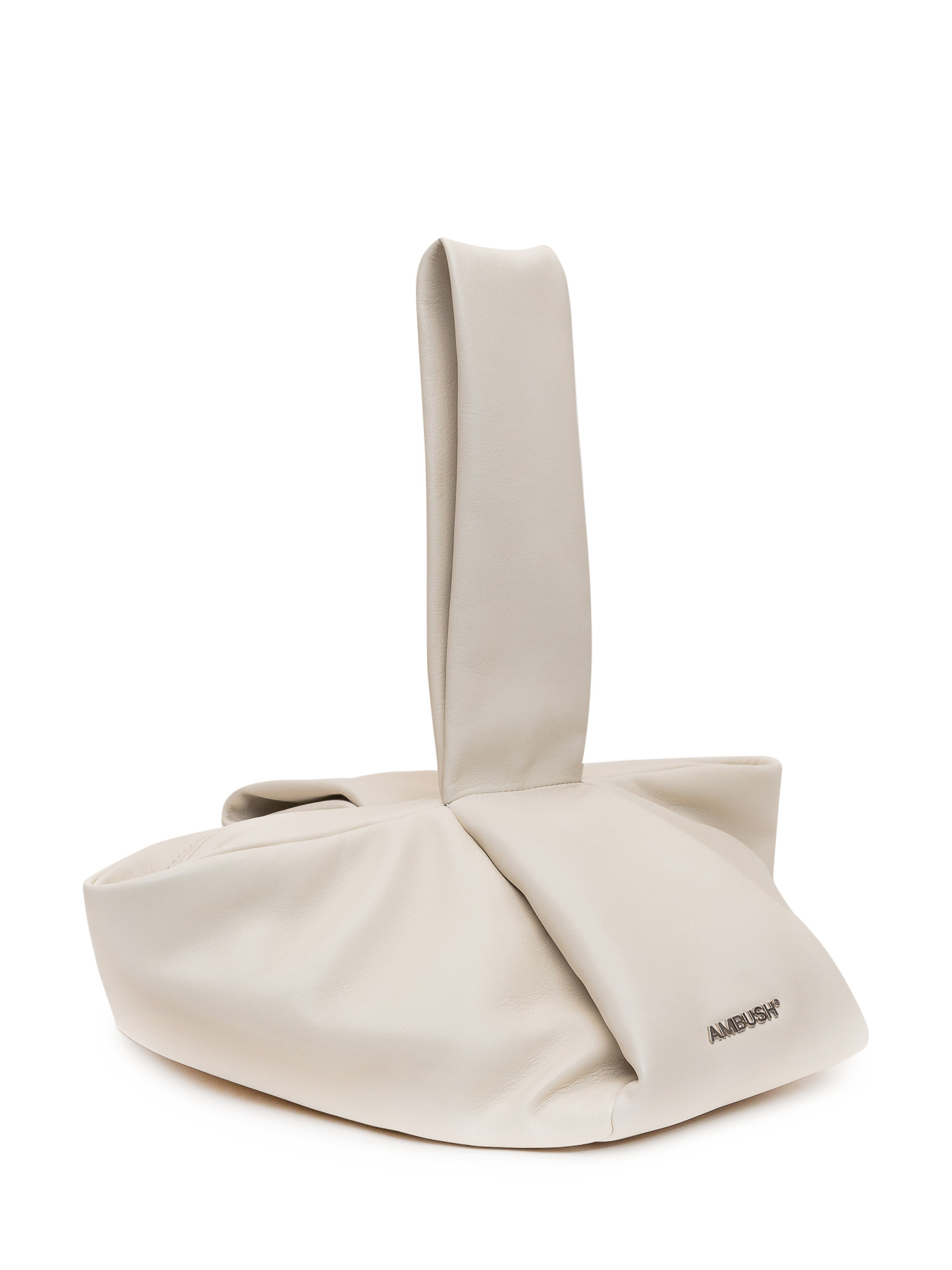 Ambush Loop Folding Handle Bag In White