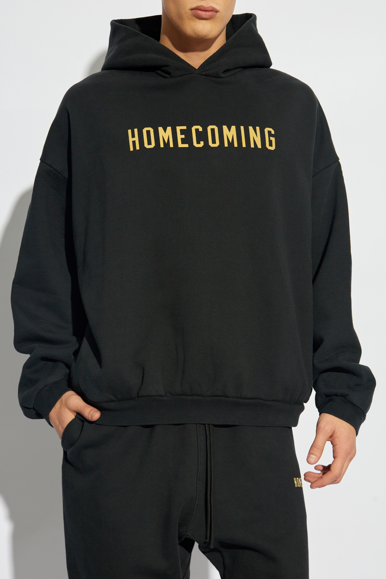 Essentials Slogan-print Hoodie