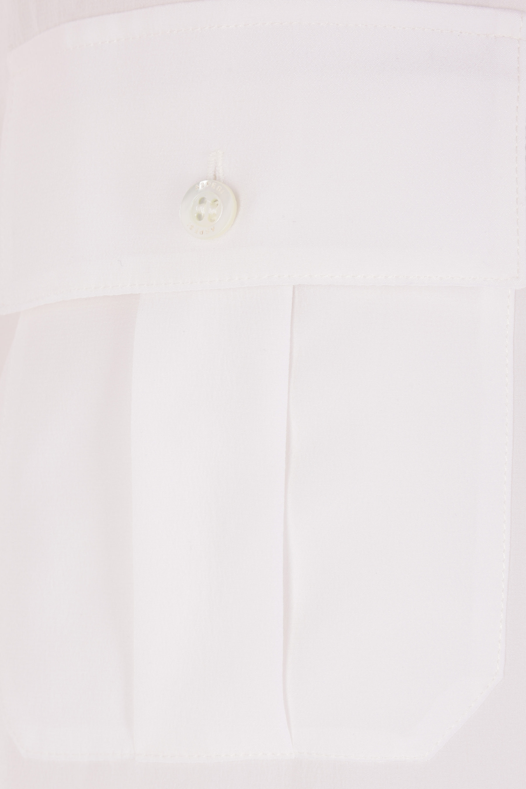 Shop Aspesi Patch-pockets Button-up Shirt In White