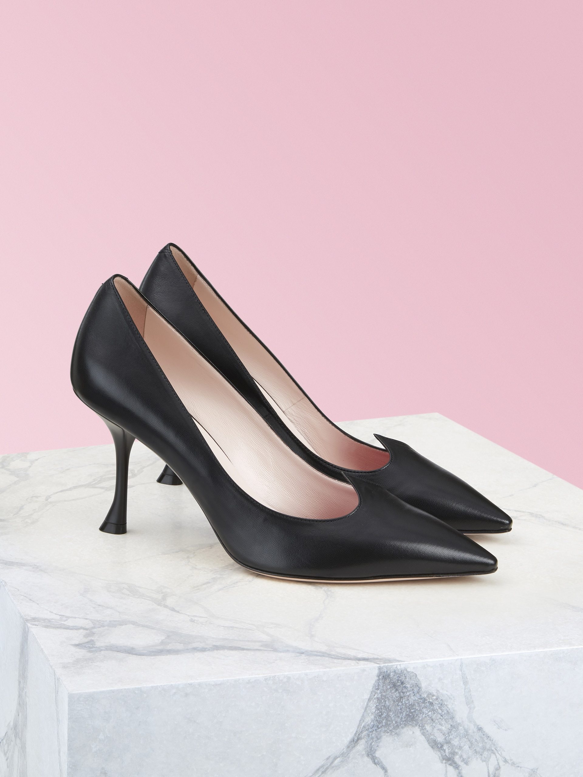 Shop Roger Vivier I Love Vivier High Heels In Black
