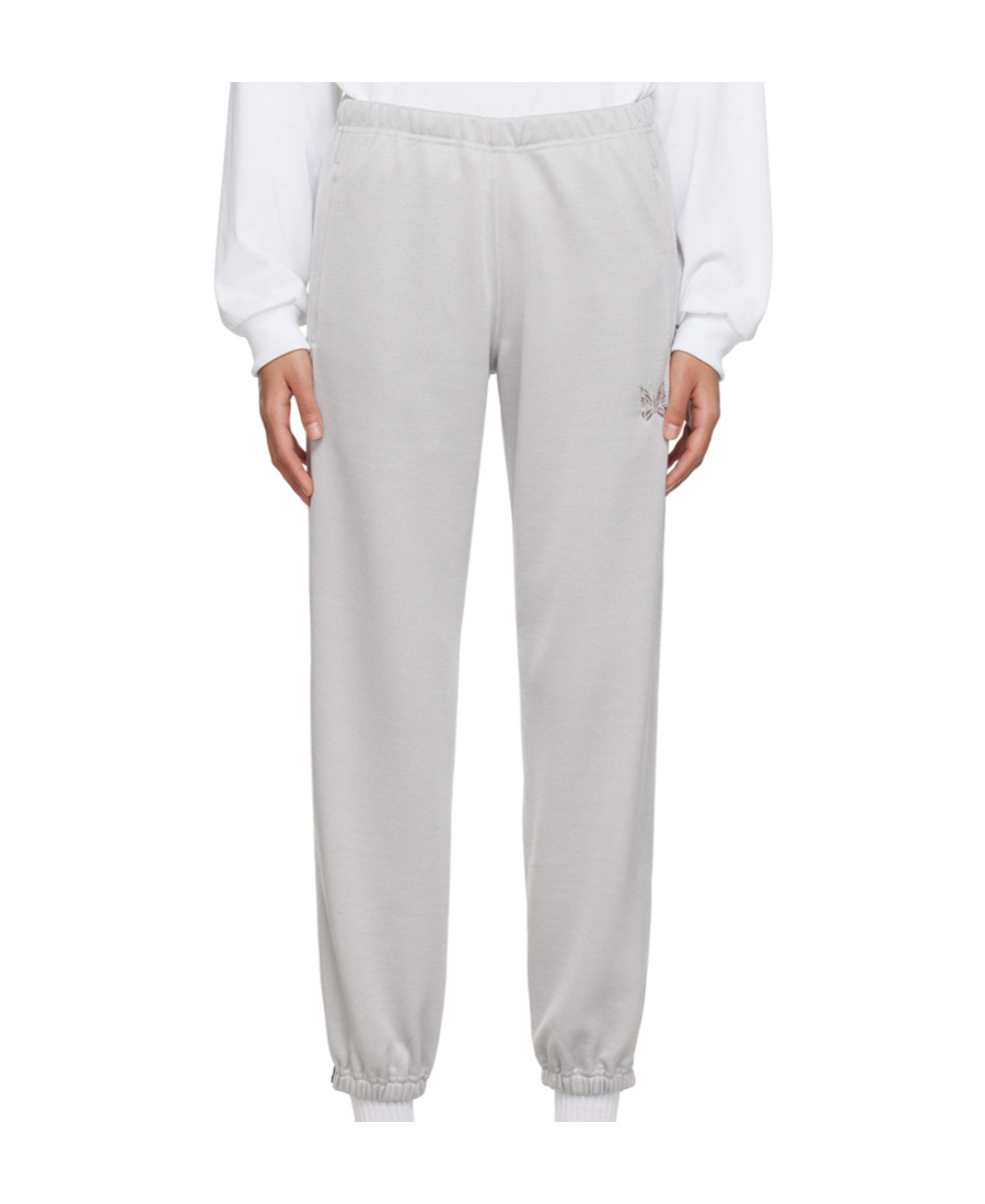 Needle & Thread Elastic Zipper Sweatpants In White