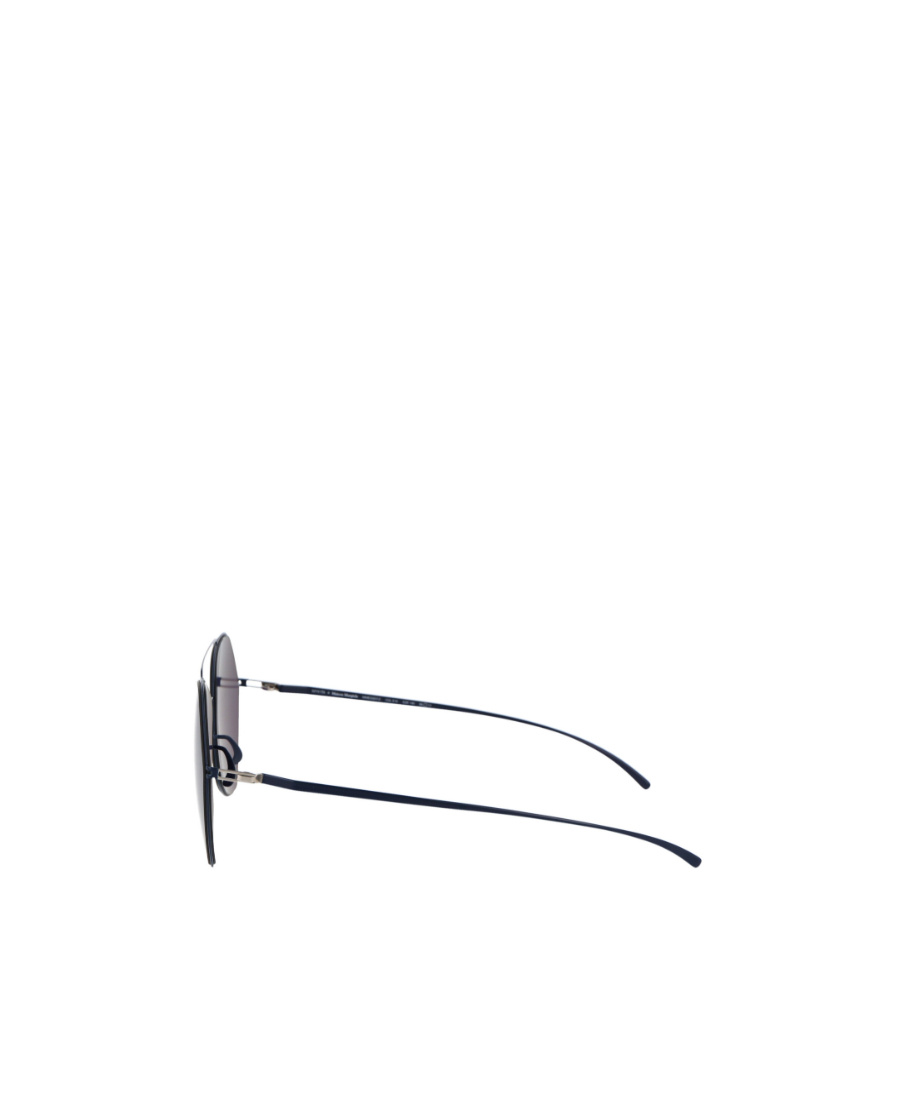Mykita Round-frame Tinted Glasses In Blue