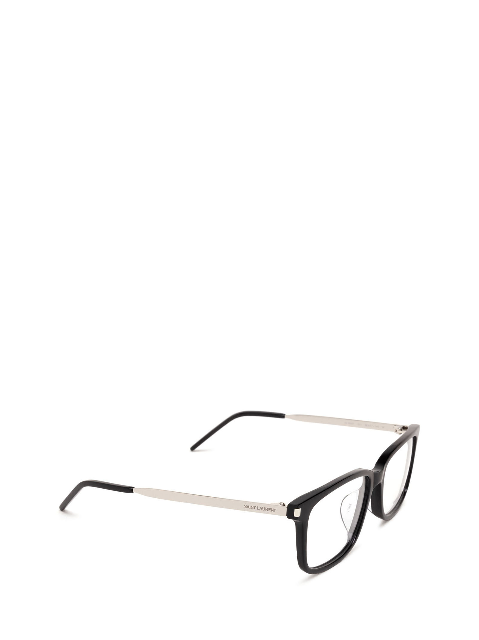 Saint Laurent Eyewear Rectangle-frame Glasses In Black