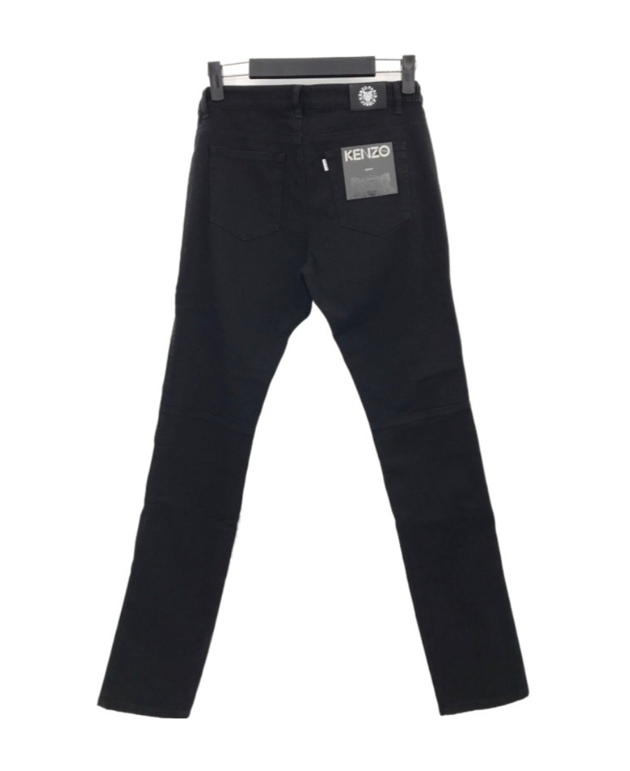 Kenzo Logo Jeans In Black