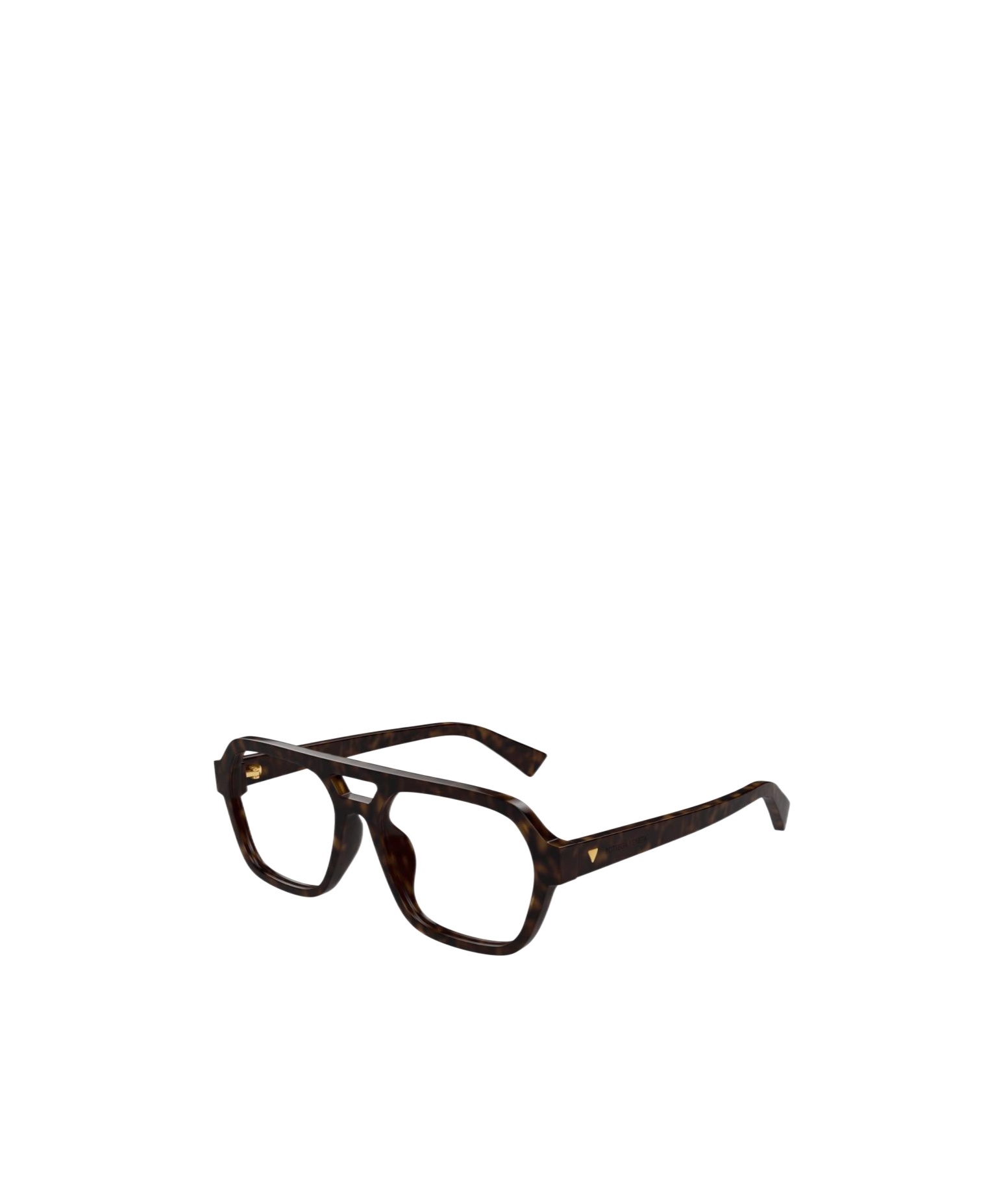 Bottega Veneta Bv1336oa Linea New Classic 002 Havana Trasprent Glasses In Black