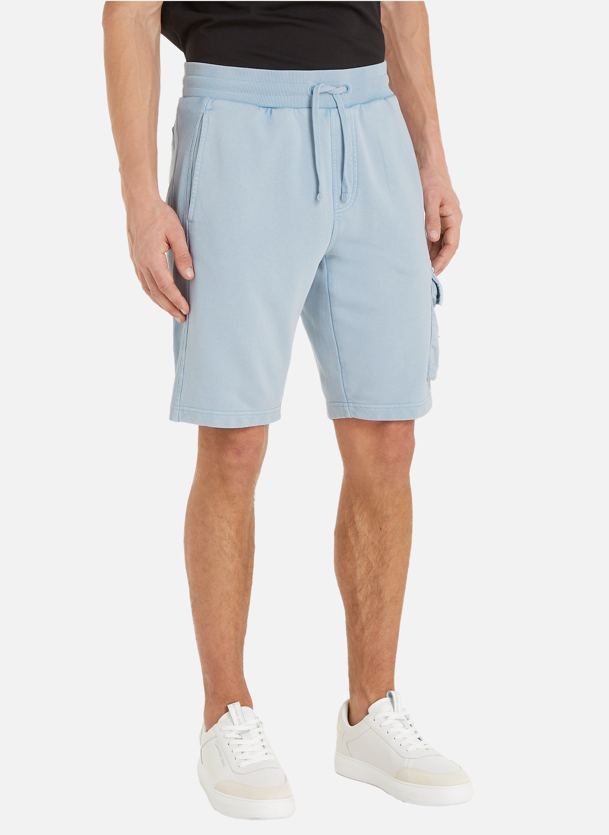 Calvin Klein Jeans Est.1978 Drawstring Shorts In Blue
