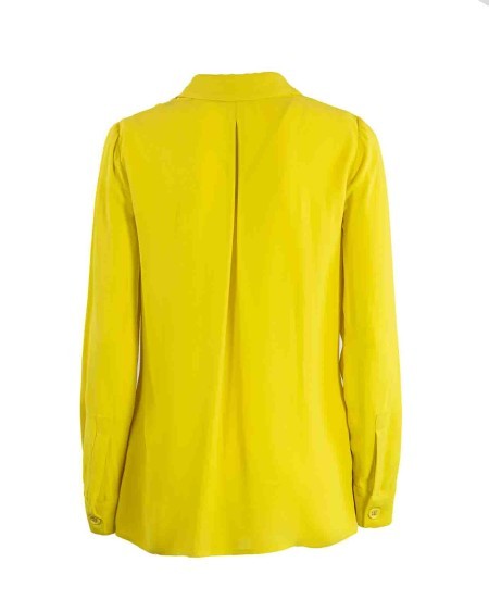 Elisabetta Franchi Viscose Shirt In Yellow