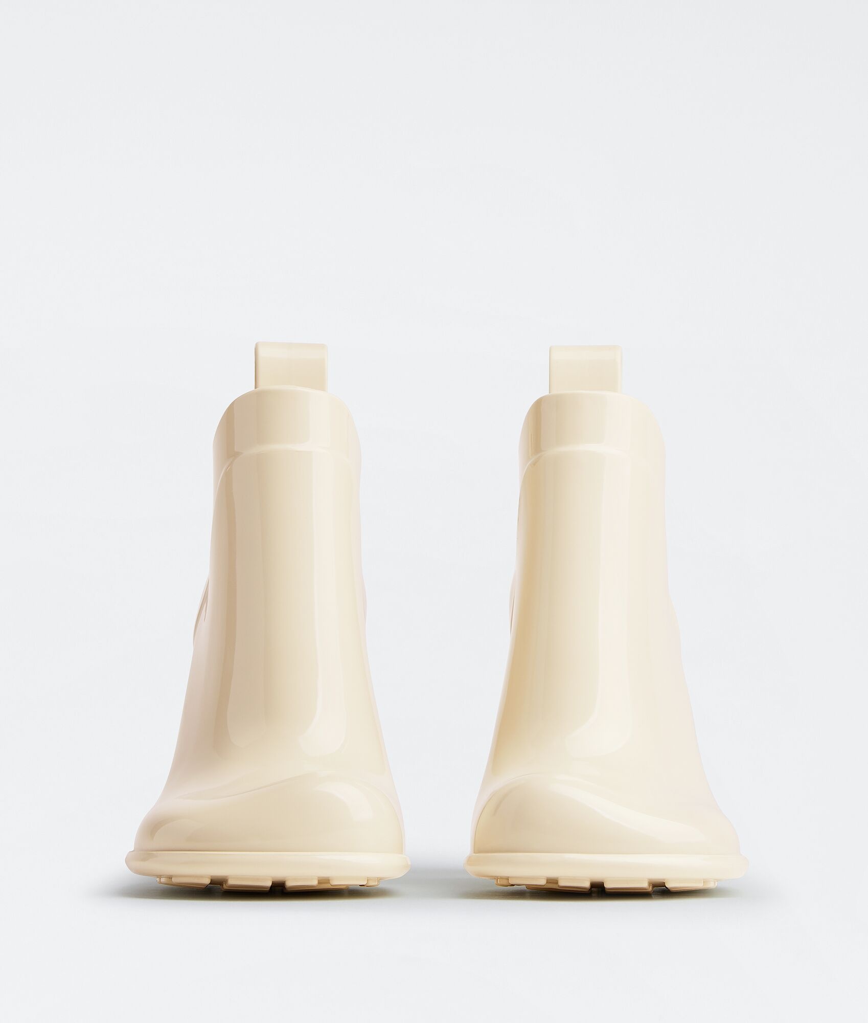 Bottega Veneta Storm 110mm Ankle Boots In White