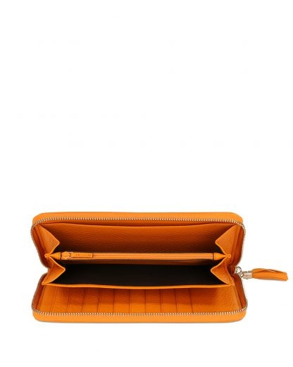 Gucci Long Purse In Orange