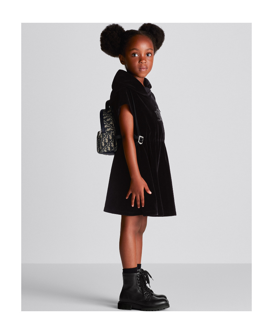 DIOR KID'S SHORT FIGURE SKATER DRESS
