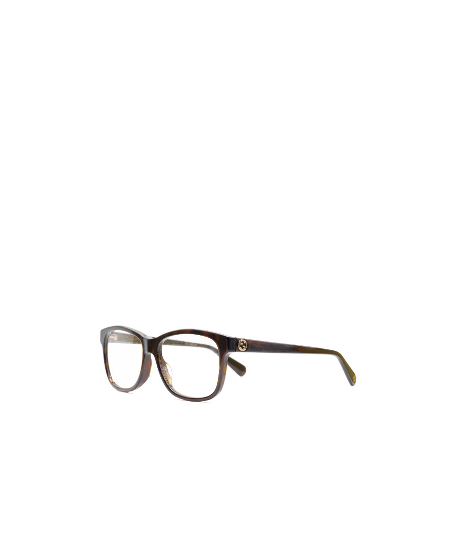 Gucci Logo Flat Mirror In Black