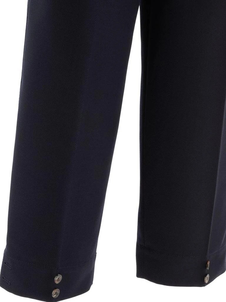 Soeur High-waisted Casual Pants In Black