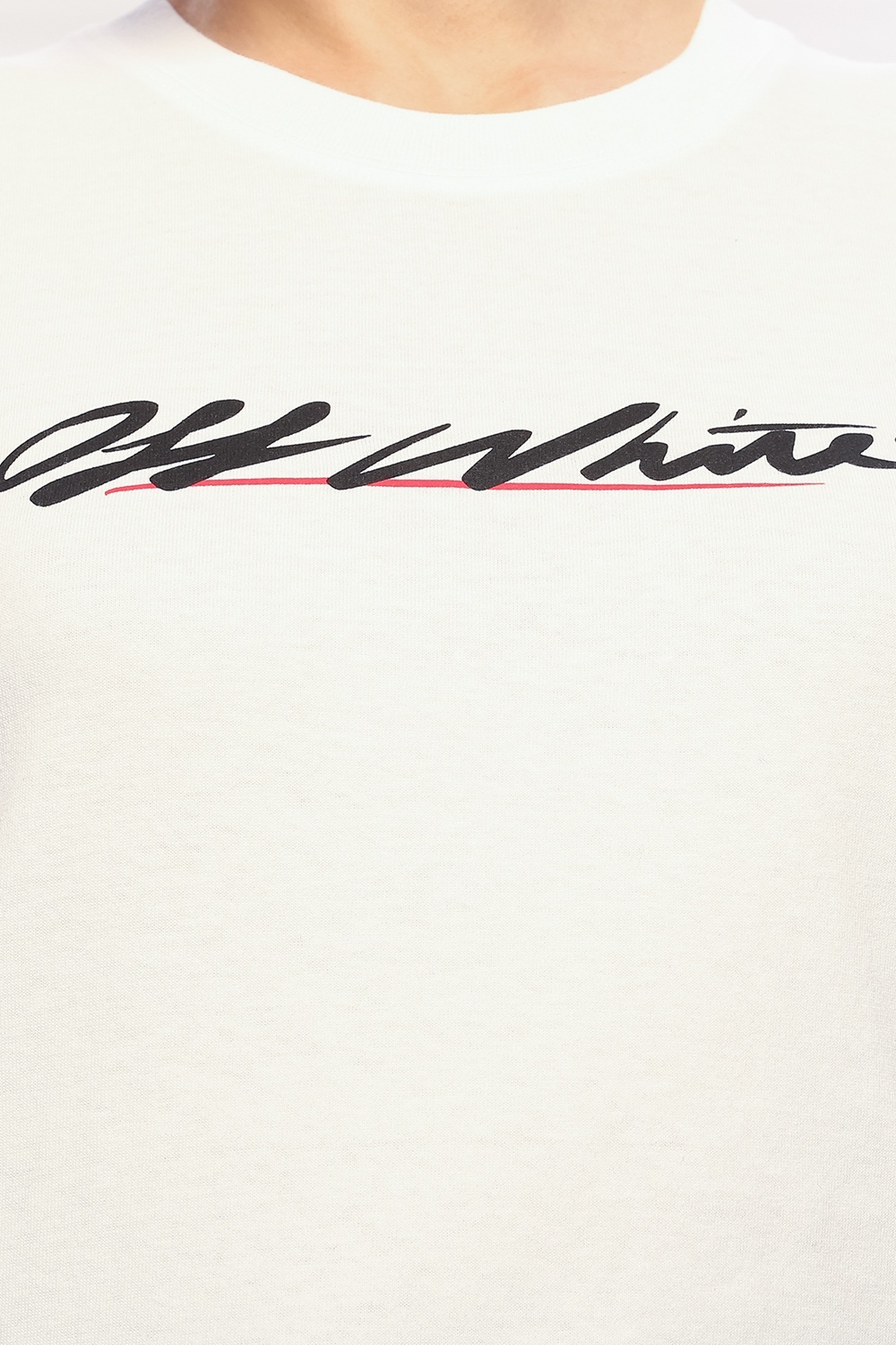 Off-white Logo-print T-shirt In White