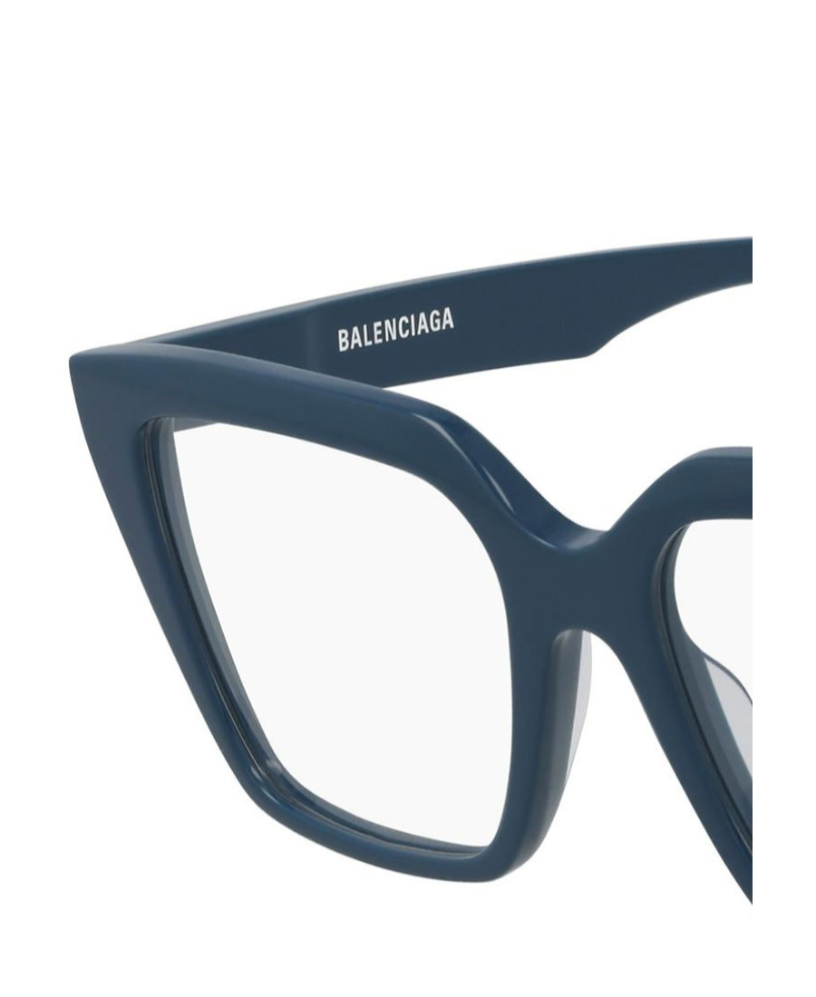 Balenciaga Bb0130o Square-frame Glasses In Blue