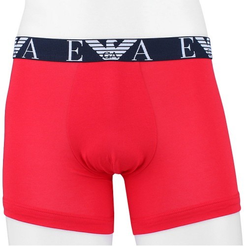 Emporio Armani Set Of 3 Logo-waistband Boxers In Black