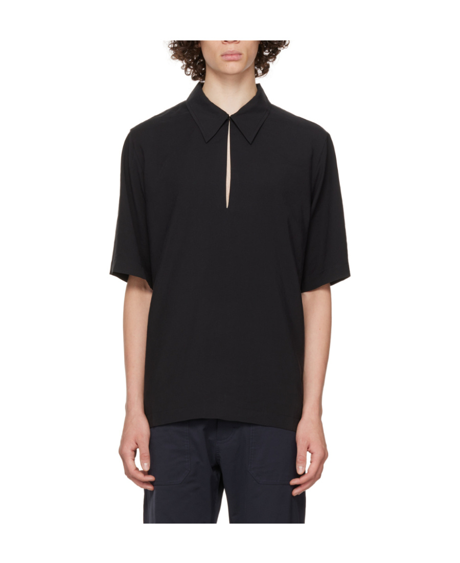 Nanushka Black Niklas Shirt In Black