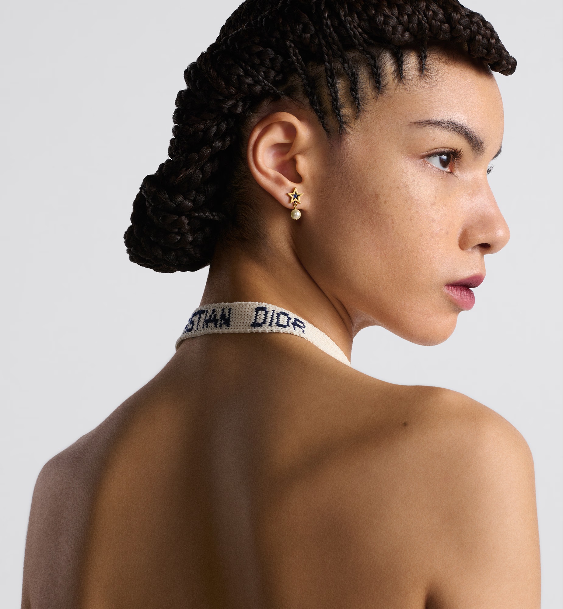 Dior Iviera Backless Vest In Multicolor