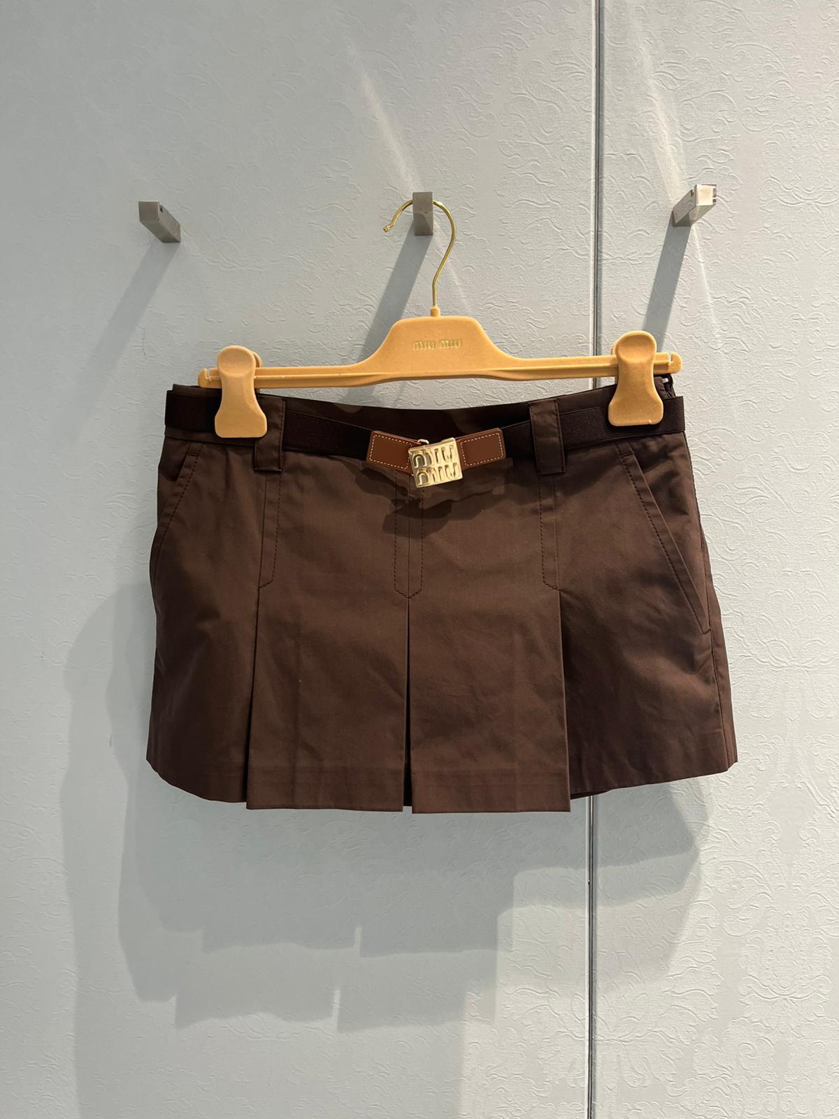 Miu Miu Pleated Skirt