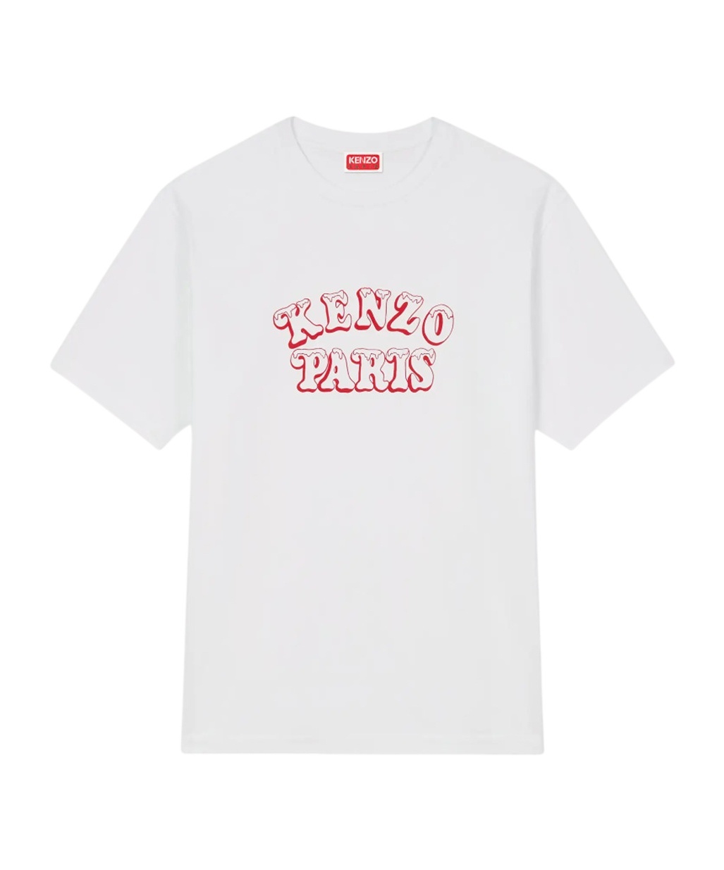 KENZO 'KENZO VERDY MARKET' COMPRESSED T-SHIRT IN COTTON