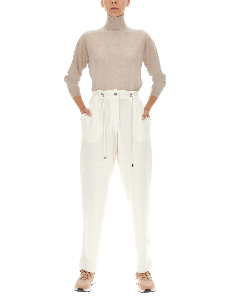 Tom Ford Turtleneck Long-sleeved Knit Jumper In Beige