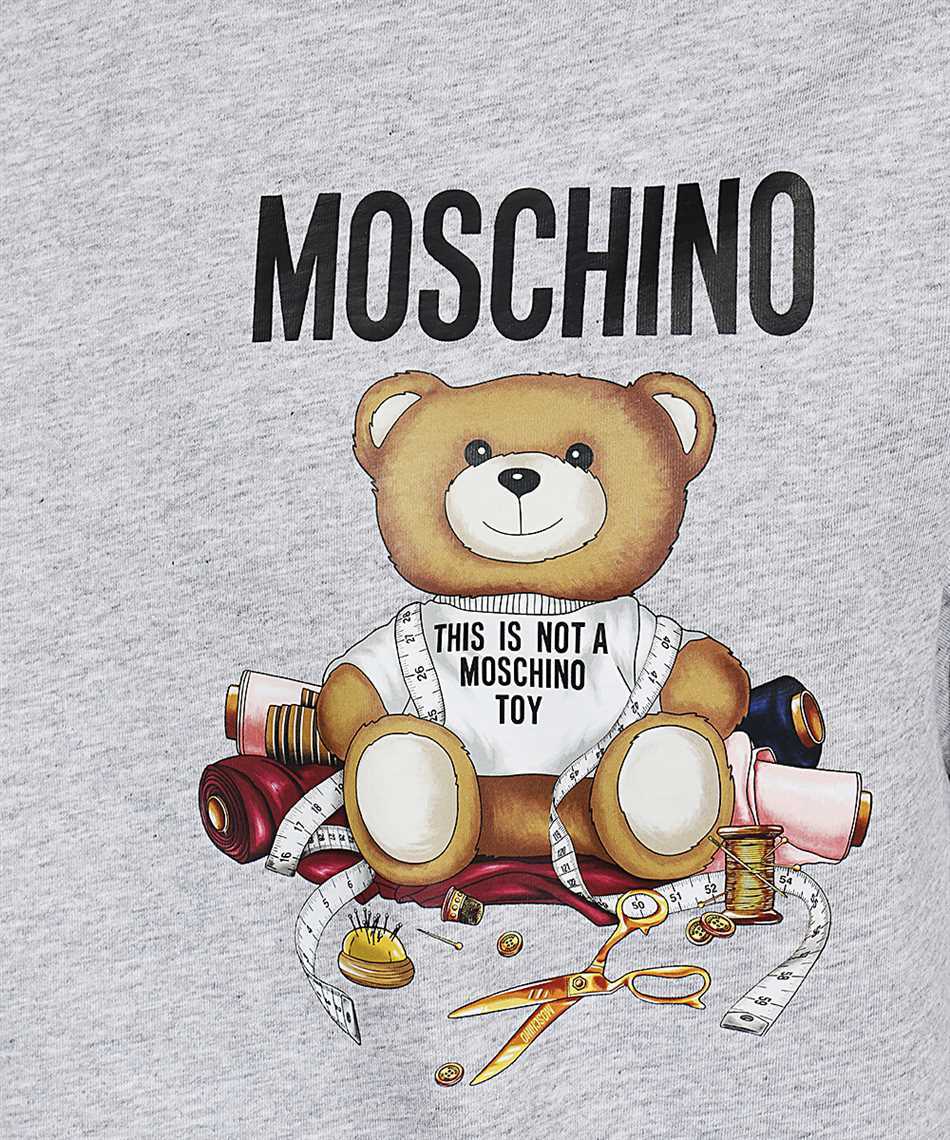 Moschino Logo-print Cotton T-shirt In White