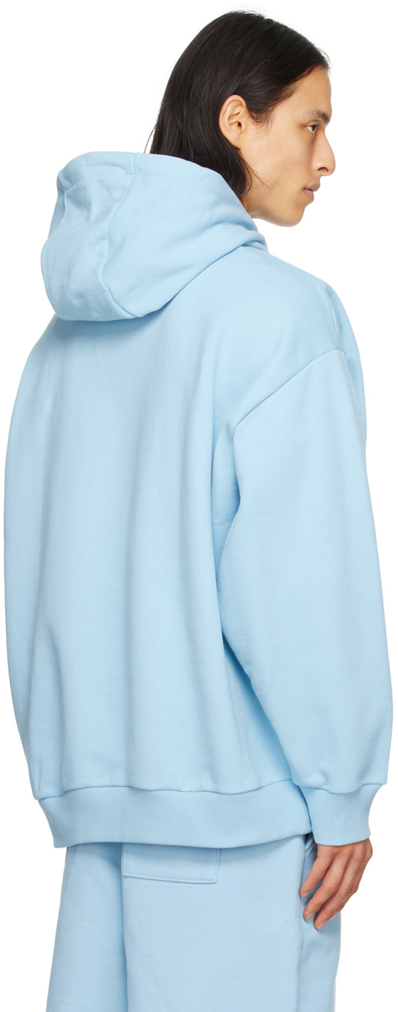 Tommy Hilfiger Flag Hoodie In Blue