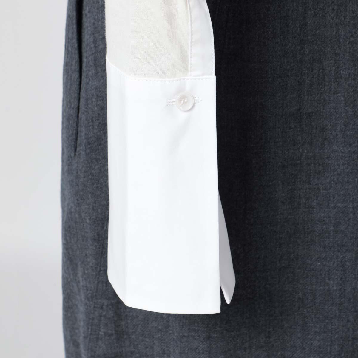 Darkpark Long Sleeves T-shirt In White