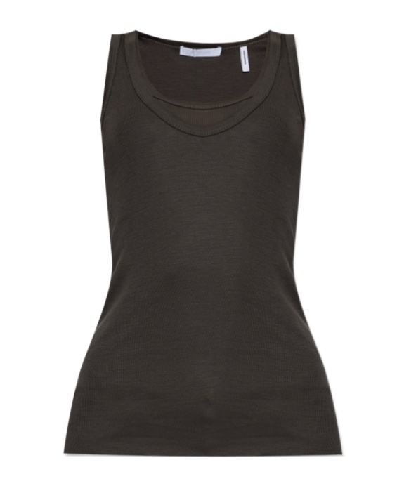Helmut Lang Round-neck Vest In Black