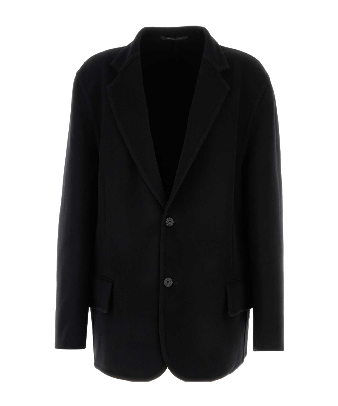 Balenciaga Long Sleeve Jacket In Black