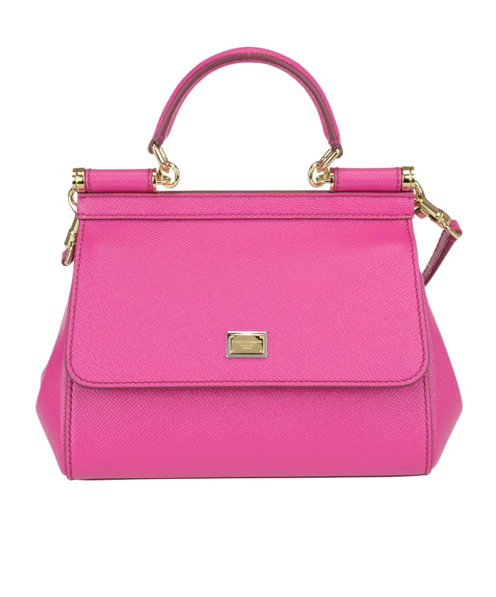Dolce & Gabbana Flip Shoulder Bag In Pink