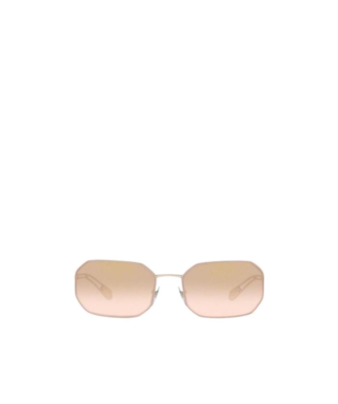Bvlgari Square Sunglasses In Nude