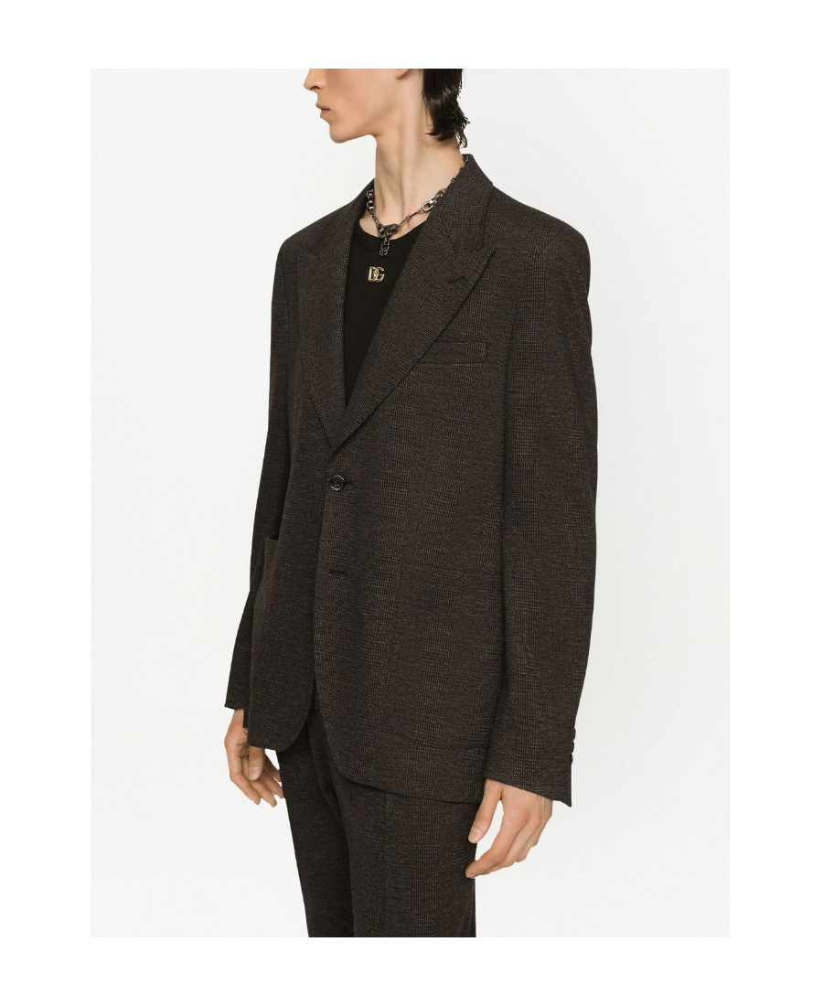 Dolce & Gabbana 2 Button Blazer In Black
