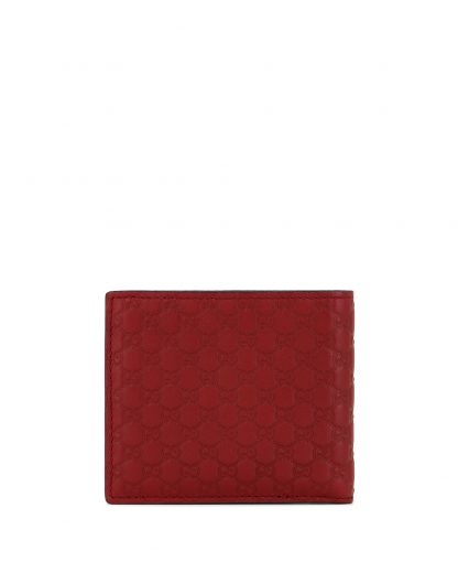 Gucci Double-folded Wallet In Red