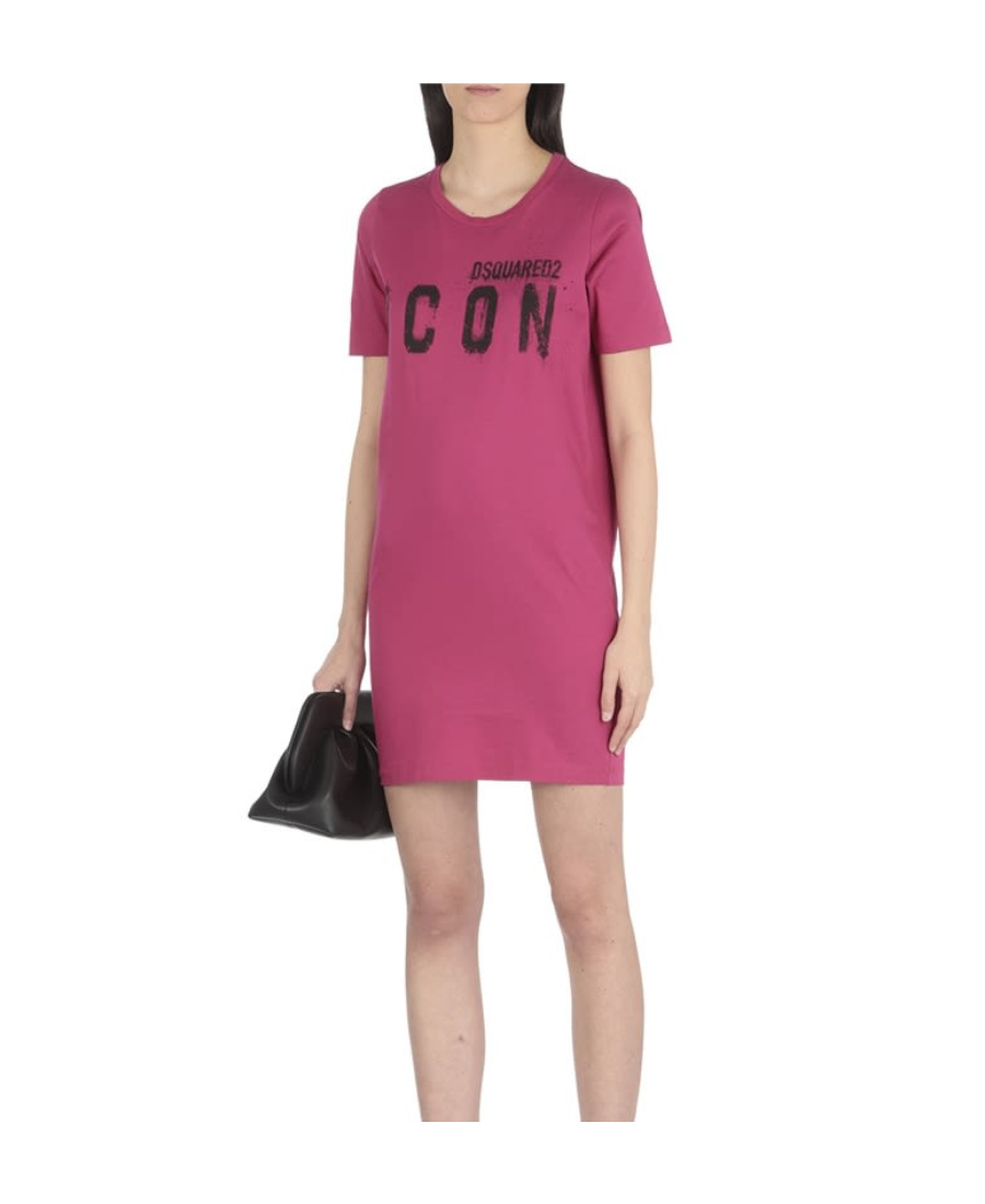 Dsquared2 An Icon' Dress In Pink