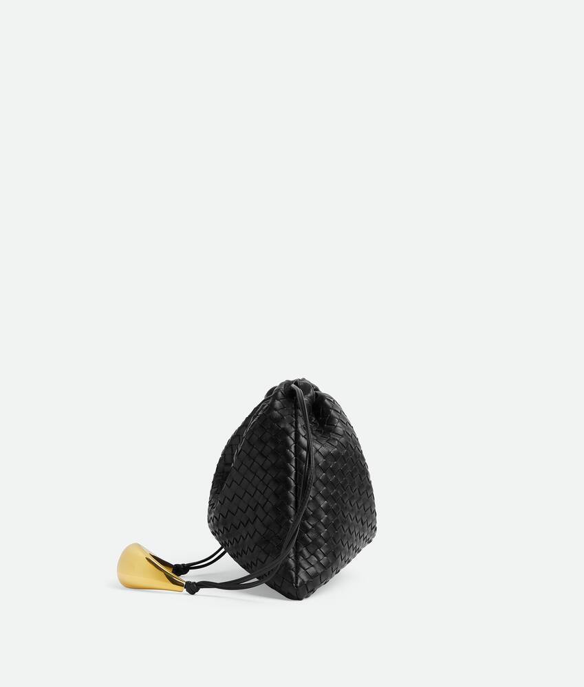 Bottega Veneta Dustbag Handle In Black