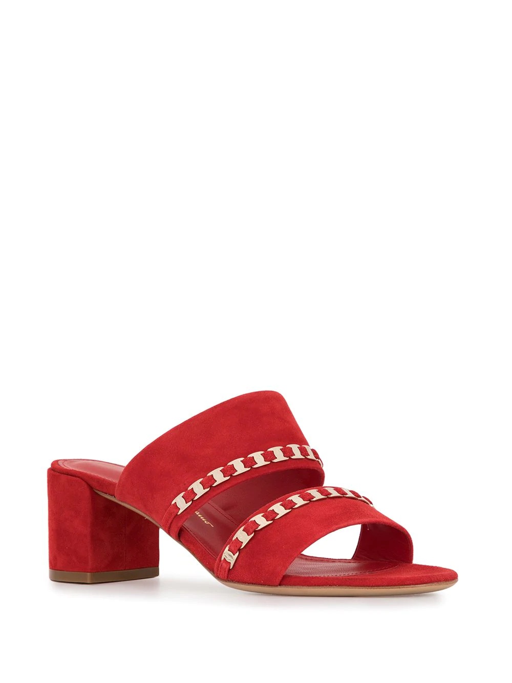 Ferragamo Vara 55mm Sandals In Red