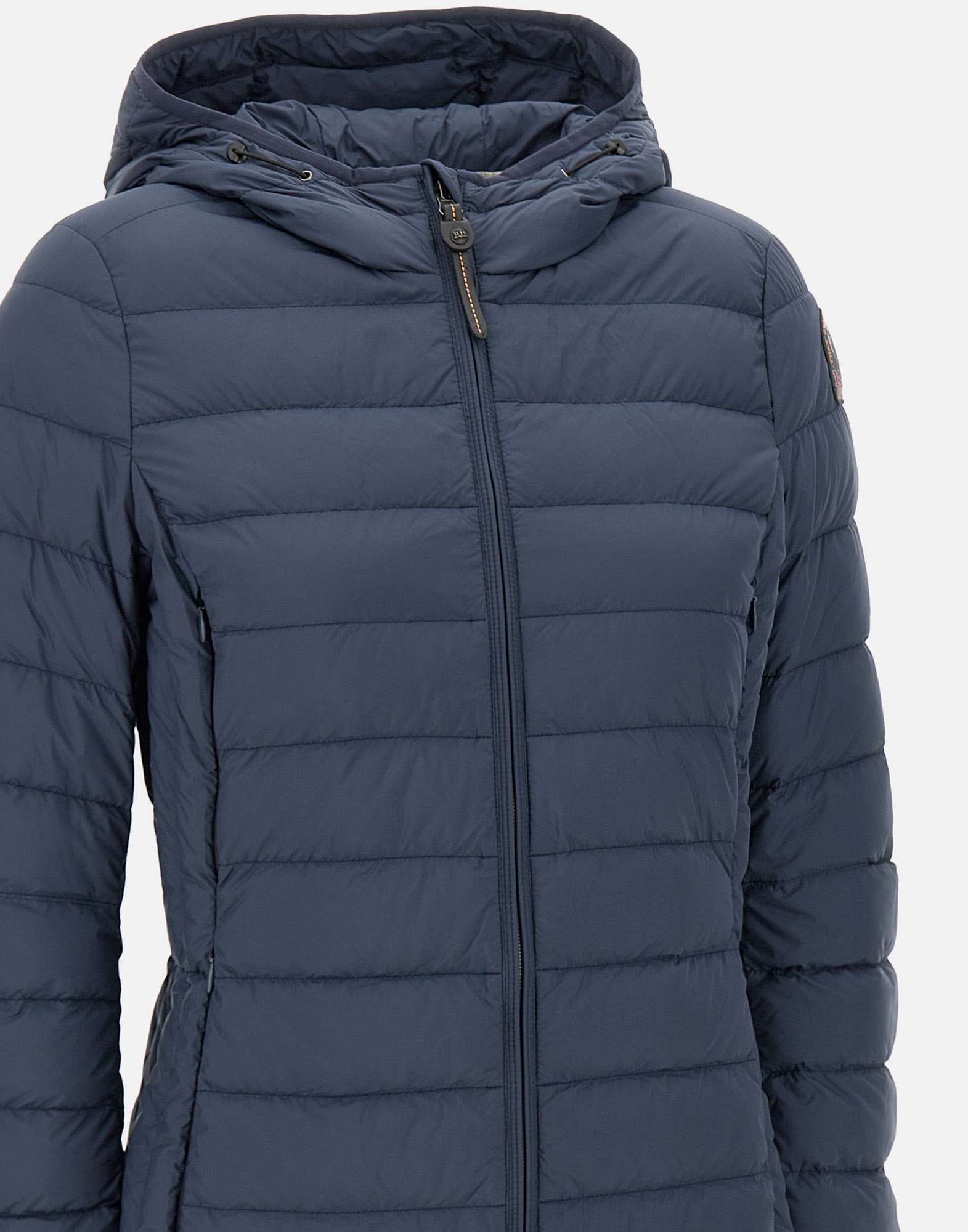 Parajumpers Long-sleeved Hooded Down Jacket In Blue