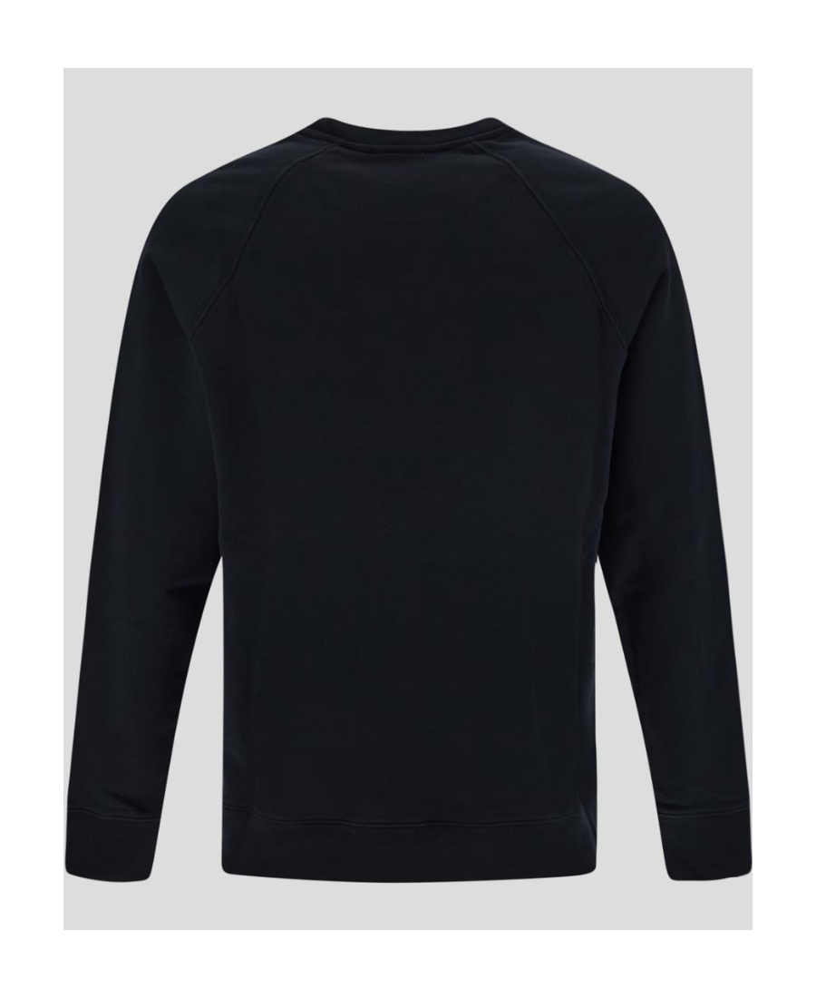 Maison Kitsuné Fox Logo-embroidered Sweatshirt In Black