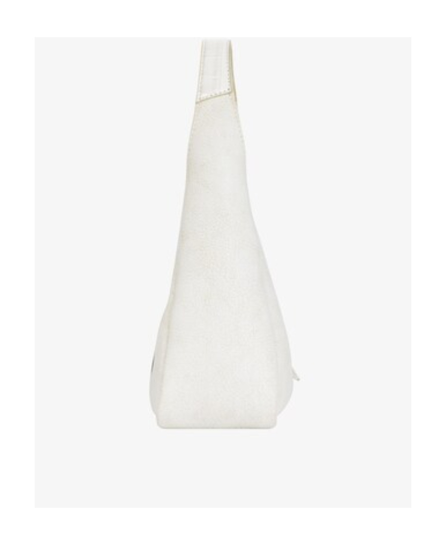 Givenchy Mini G Leather Tote Bag In White