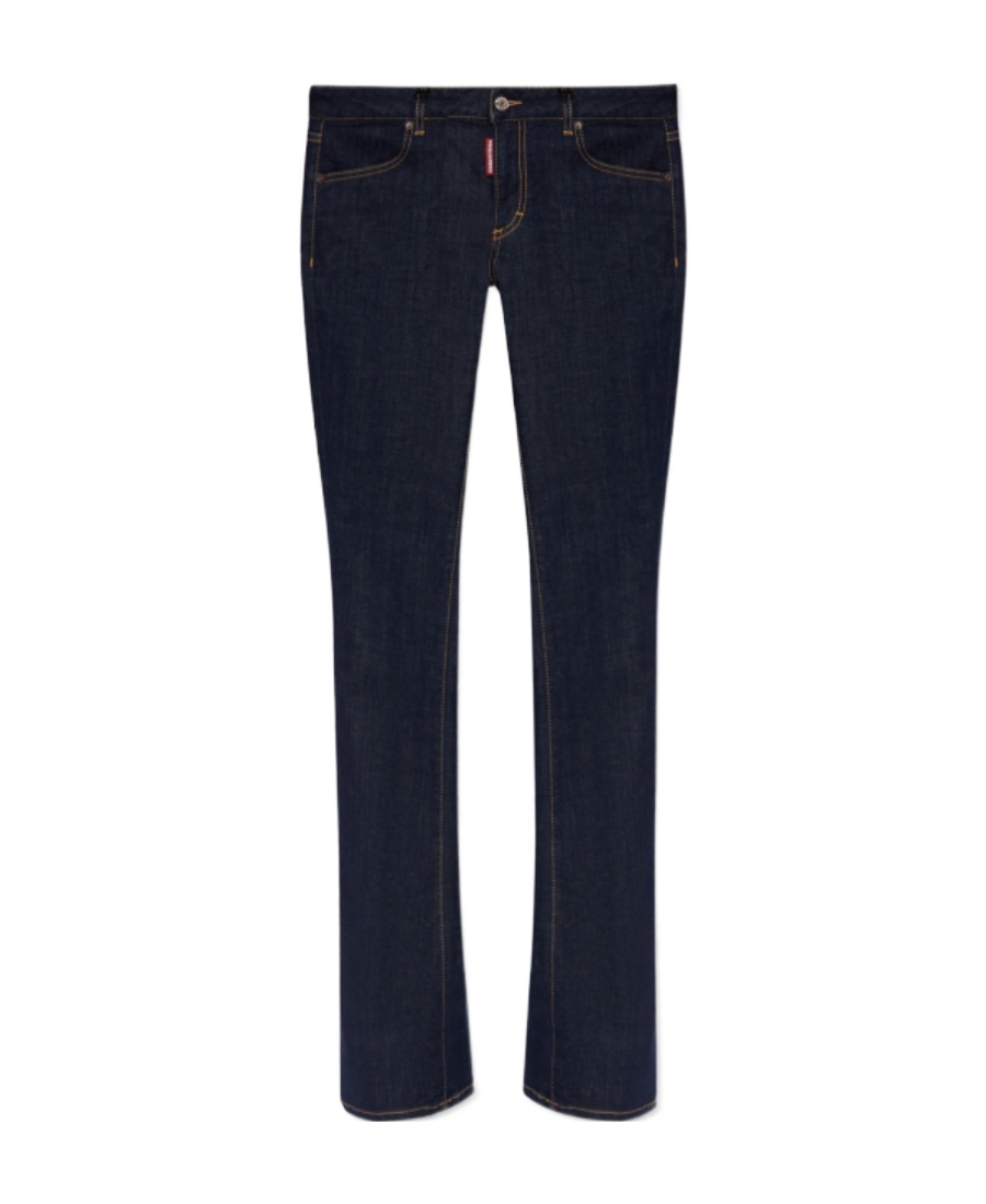 Dsquared2 Twiggy Flared Jeans In Black
