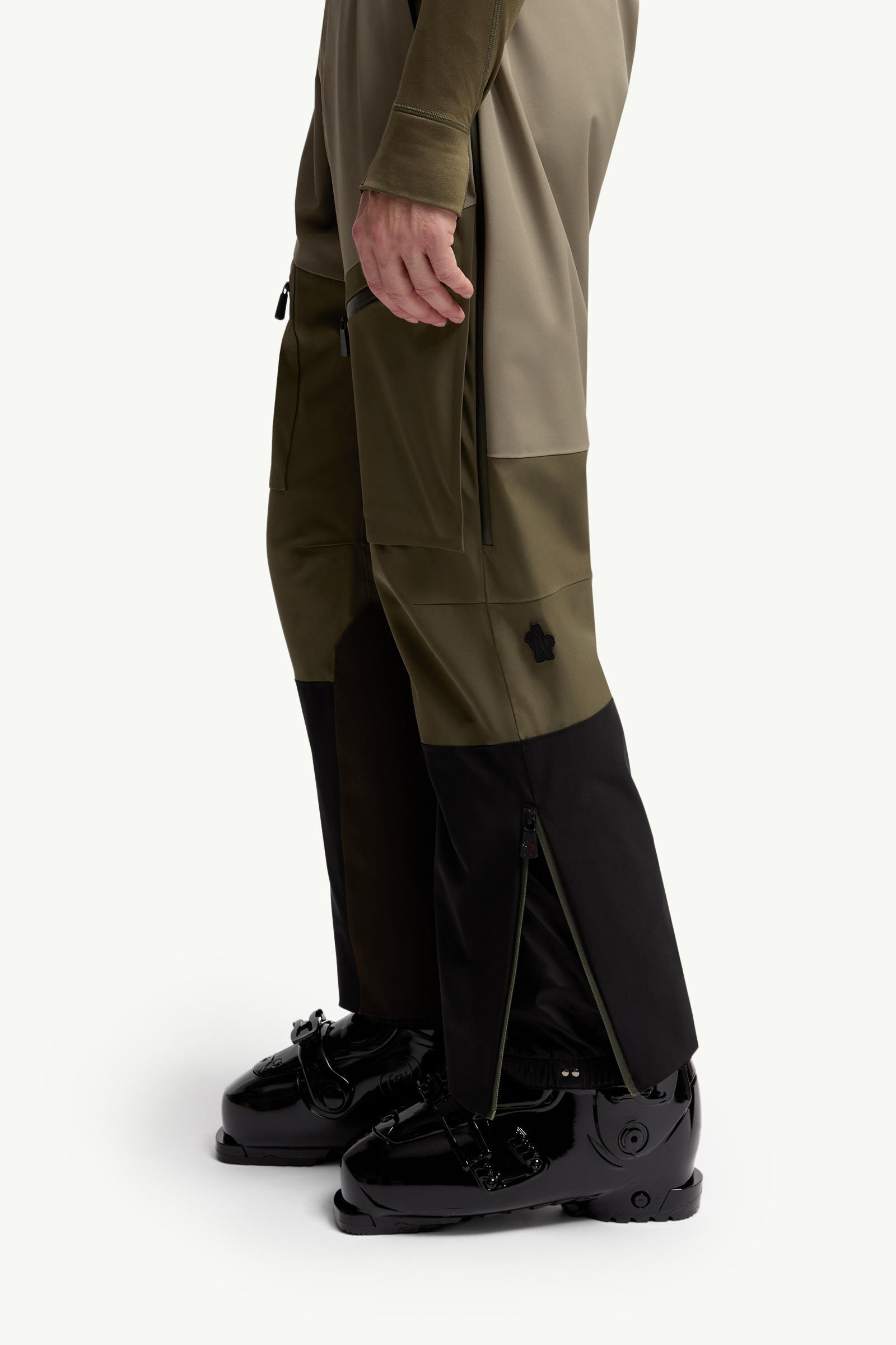 Moncler Padded Ski Pants In Multi