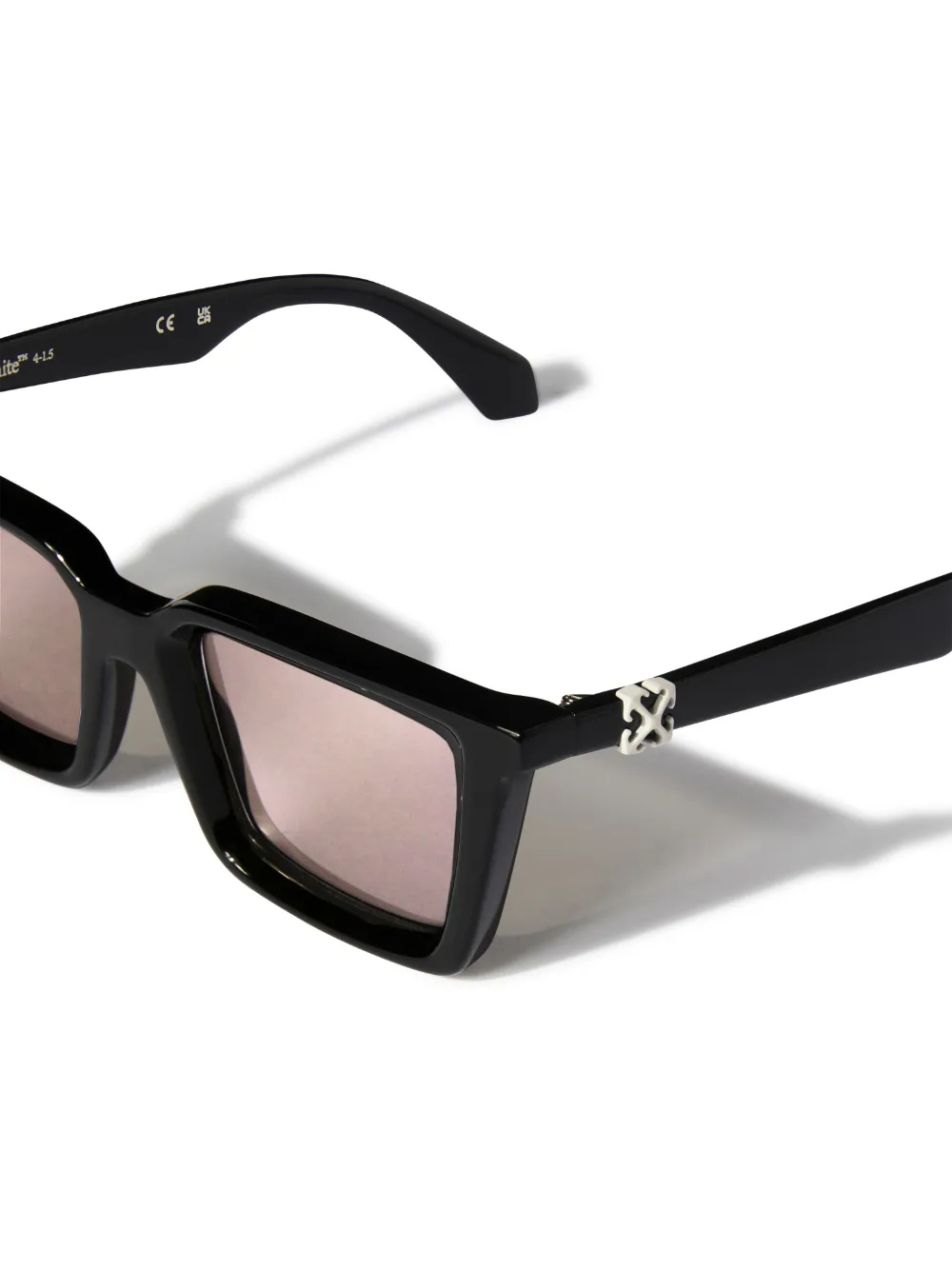Off-white Square Frame Sunglasses In Black
