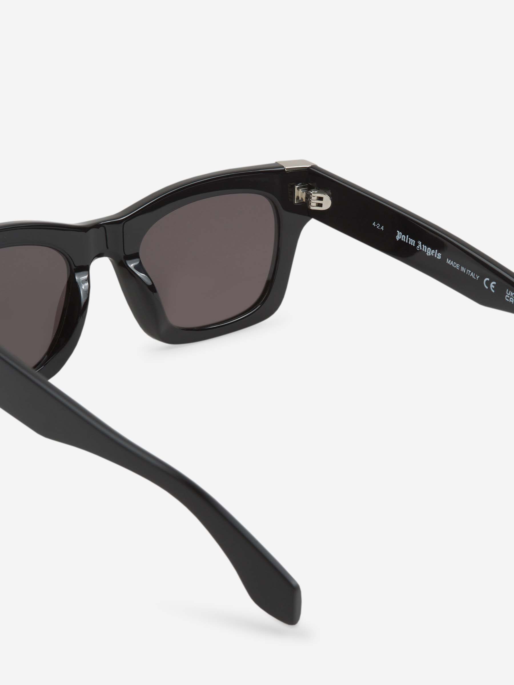 Palm Angels Eyewear Westport Square Frame Sunglasses In Black
