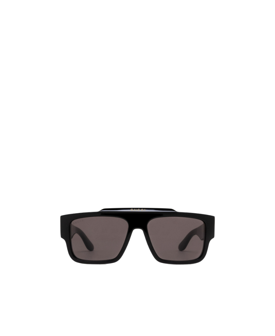 Gucci Rectangle-frame Sunglasses In Black