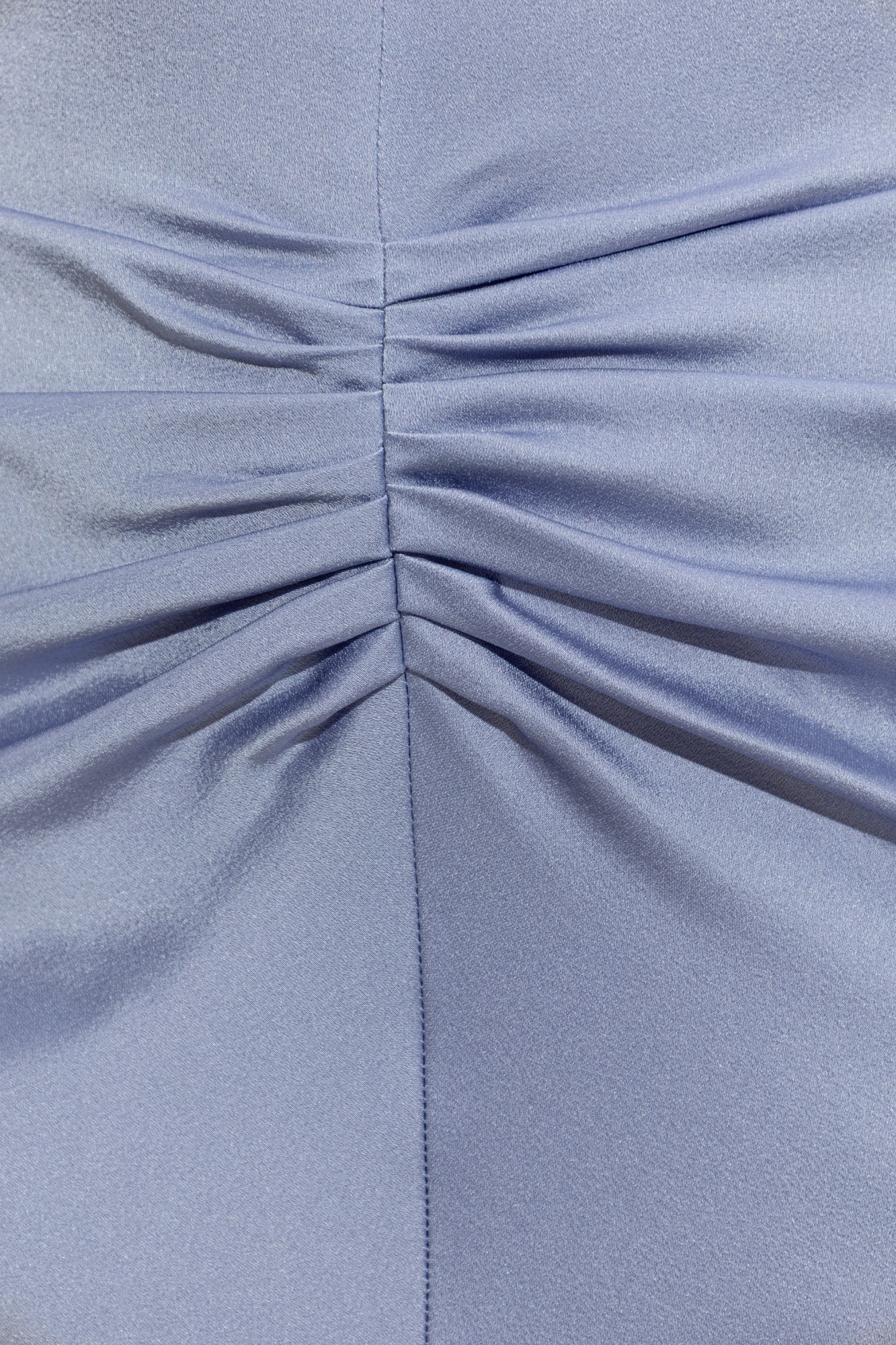 Shop Victoria Beckham Puff-sleeved Ruched Dress