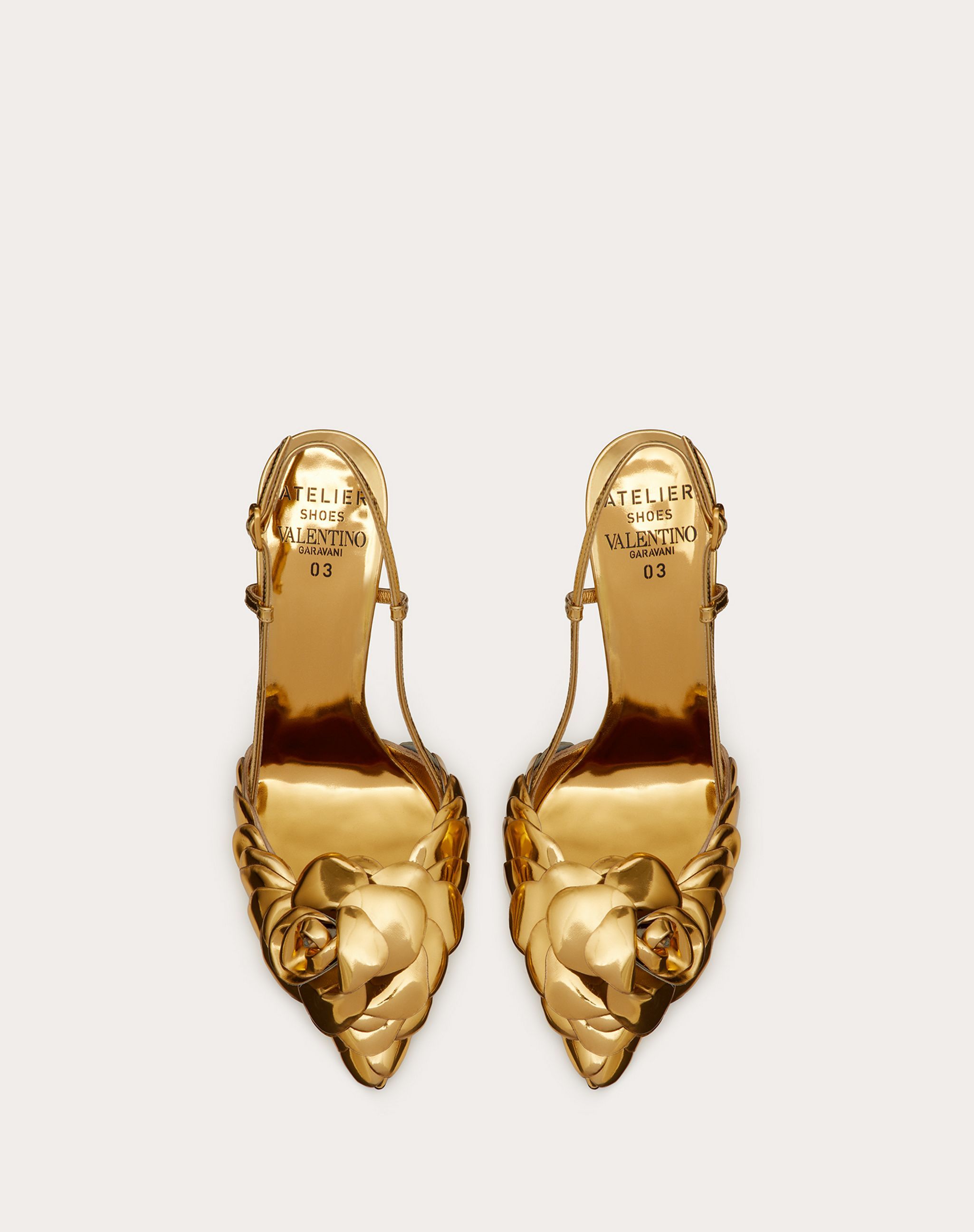 Valentino Atelier 03 Rose Edition 110mm Pumps In Brown