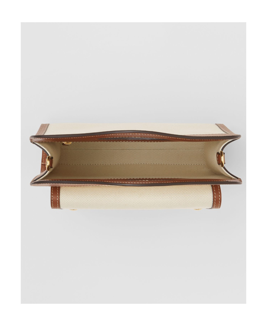 BURBERRY MINI LOGO PRINT POCKET BAG