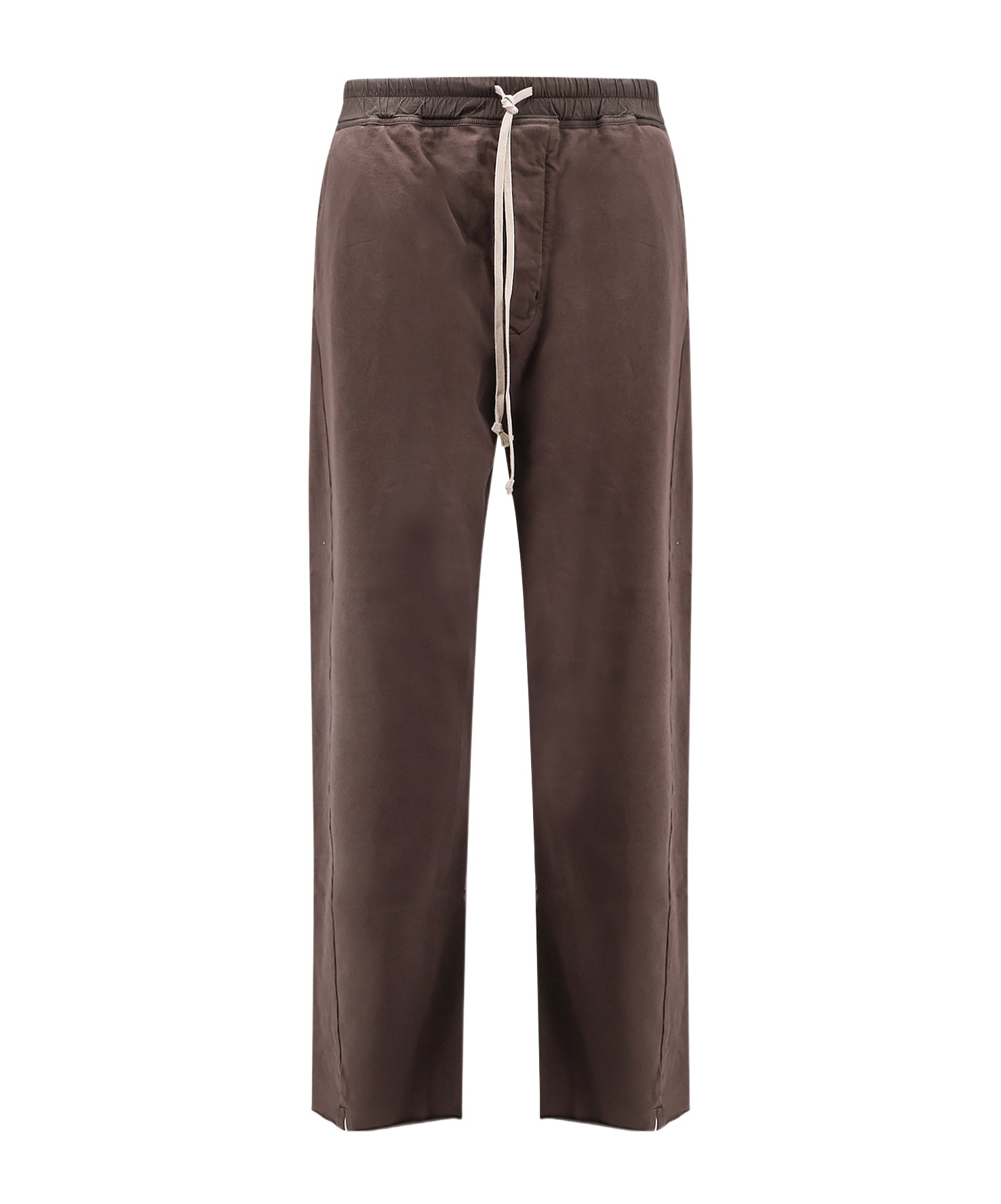 Rick Owens Drkshdw Elastic Waist Casual Pants In Brown
