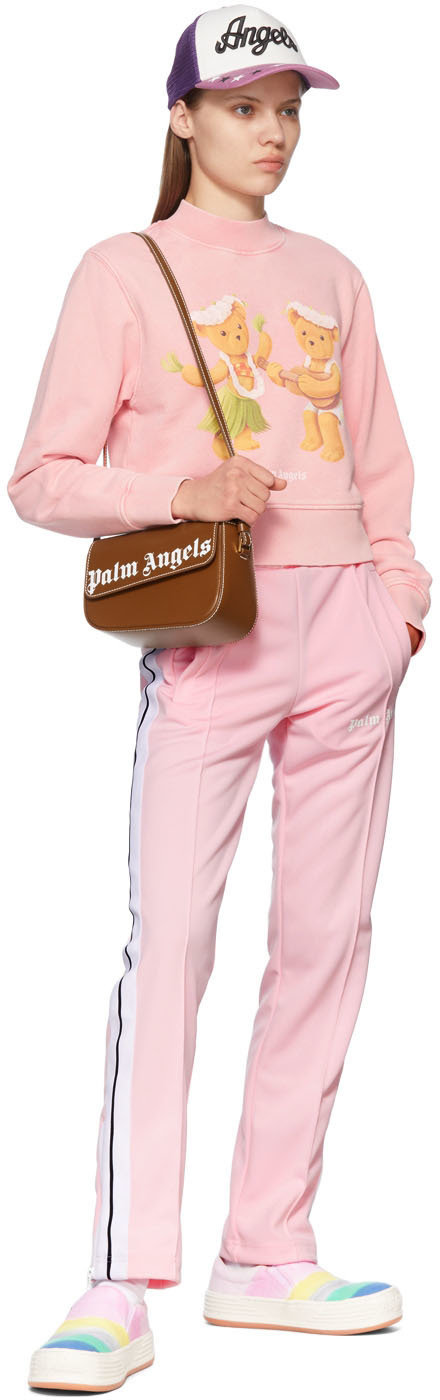 Palm Angels Gradient-pattern Canvas Slip-on Sneakers In Nude