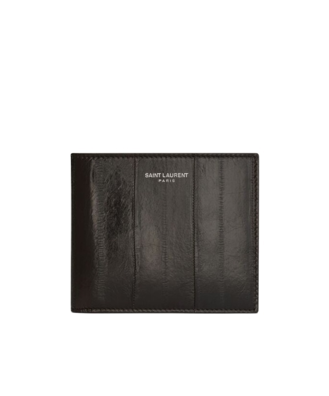 Saint Laurent East West Wallet In Black